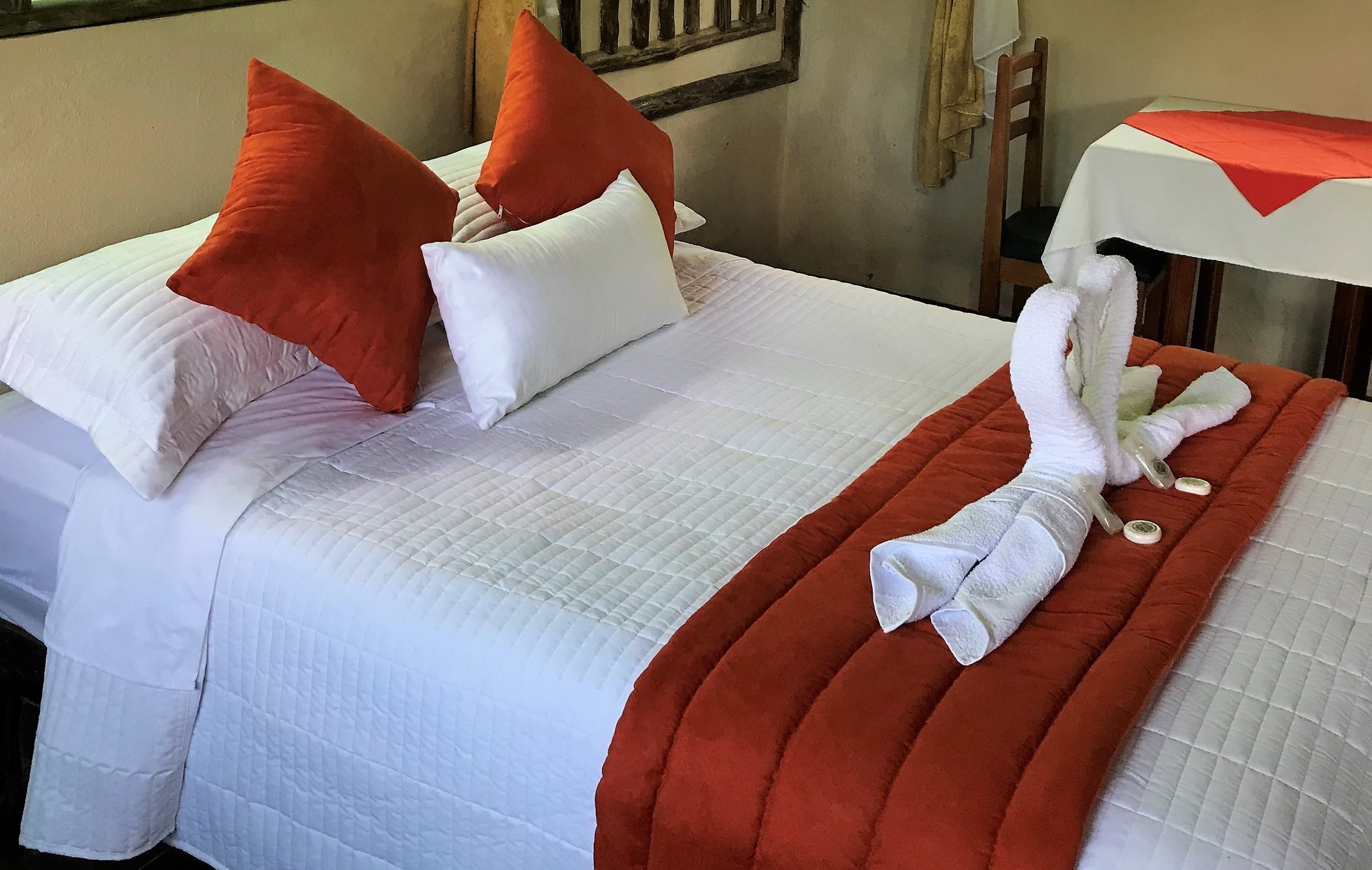 Down comforters, in-room safe, individually furnished, desk