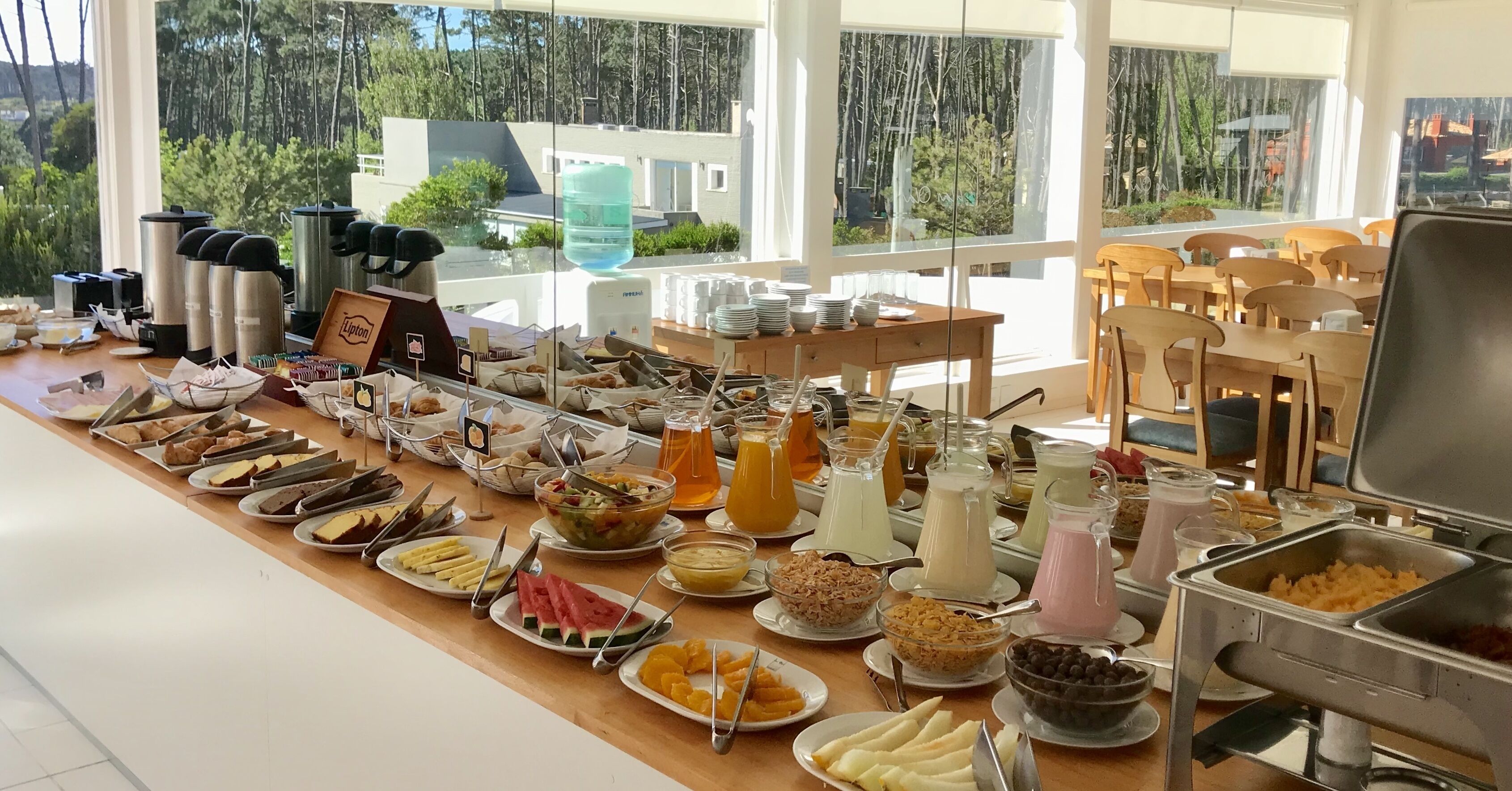 Kontinental frokost er inkludert hver dag