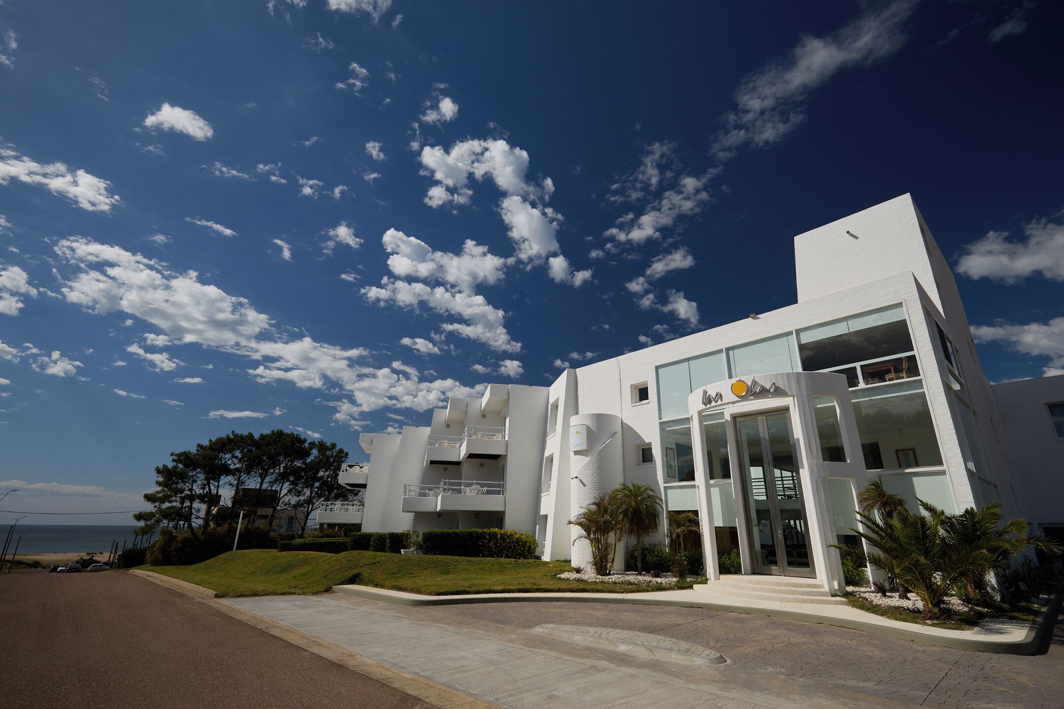 Façade de l’hébergement 