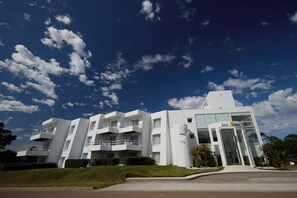 Fassade der Unterkunft