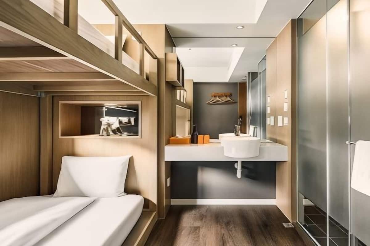 Una cassaforte in camera, insonorizzazione, Wi-Fi gratuito, lenzuola