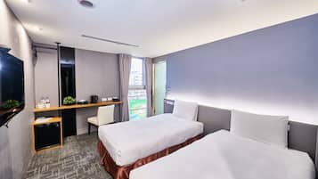 Chambre Exécutive avec lits jumeaux, 1 lit double, non-fumeur, vue ville