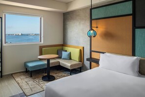 aloft, Room, 1 King Bed, Lagoon View | Minibar, in-room safe, desk, laptop workspace - Aloft by Marriott Cancun (Cancun)