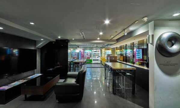 Sala de estar en el lobby