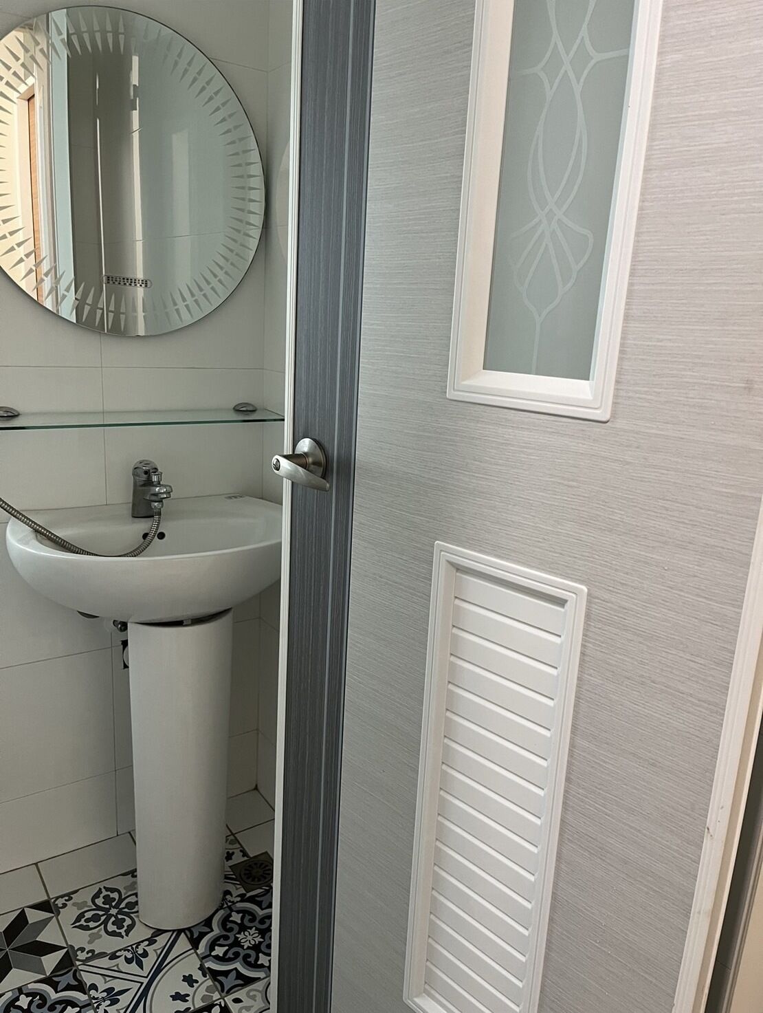 economy room 5, shared bathroom | bathroom | shower, free toiletries, hair dryer, slippers