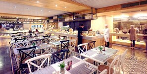Desayuno buffet todos los días (con cargo) 