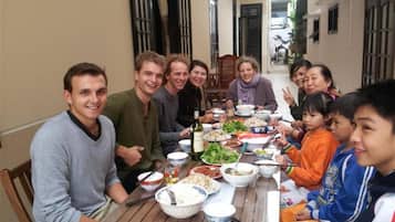 Breakfast, dinner served; Vietnamese cuisine, garden views