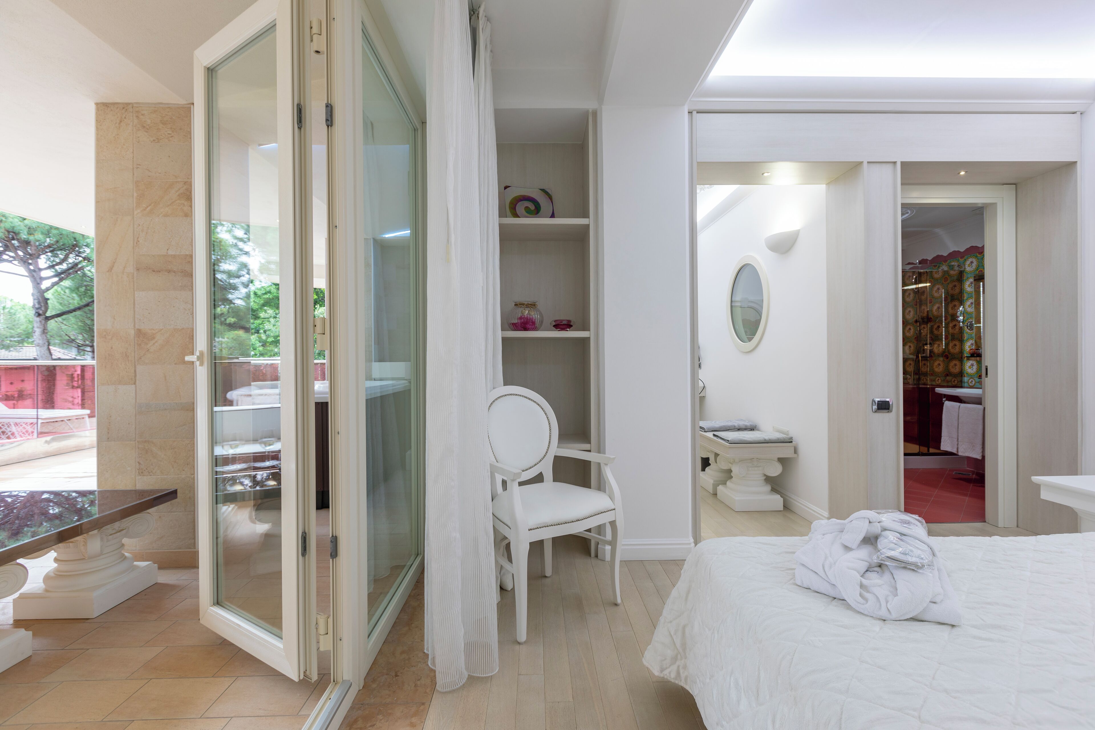 Chambre Deluxe | Vue sur la cour