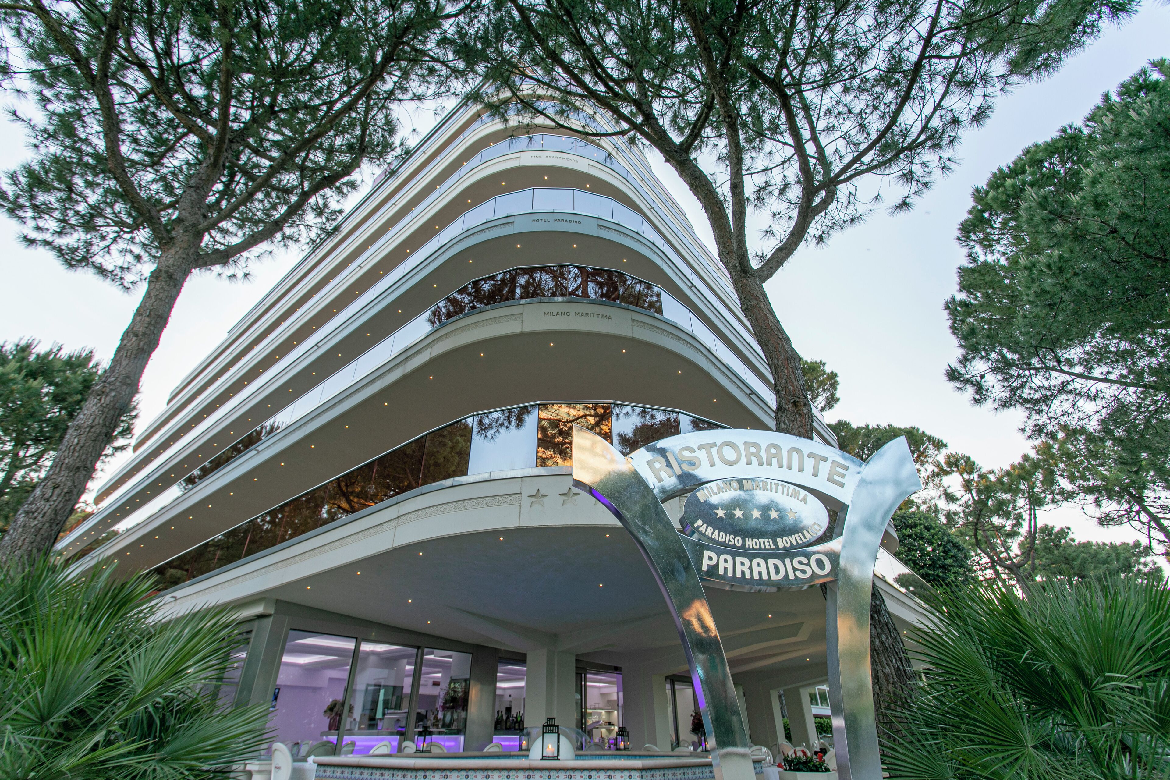 Fassade der Unterkunft