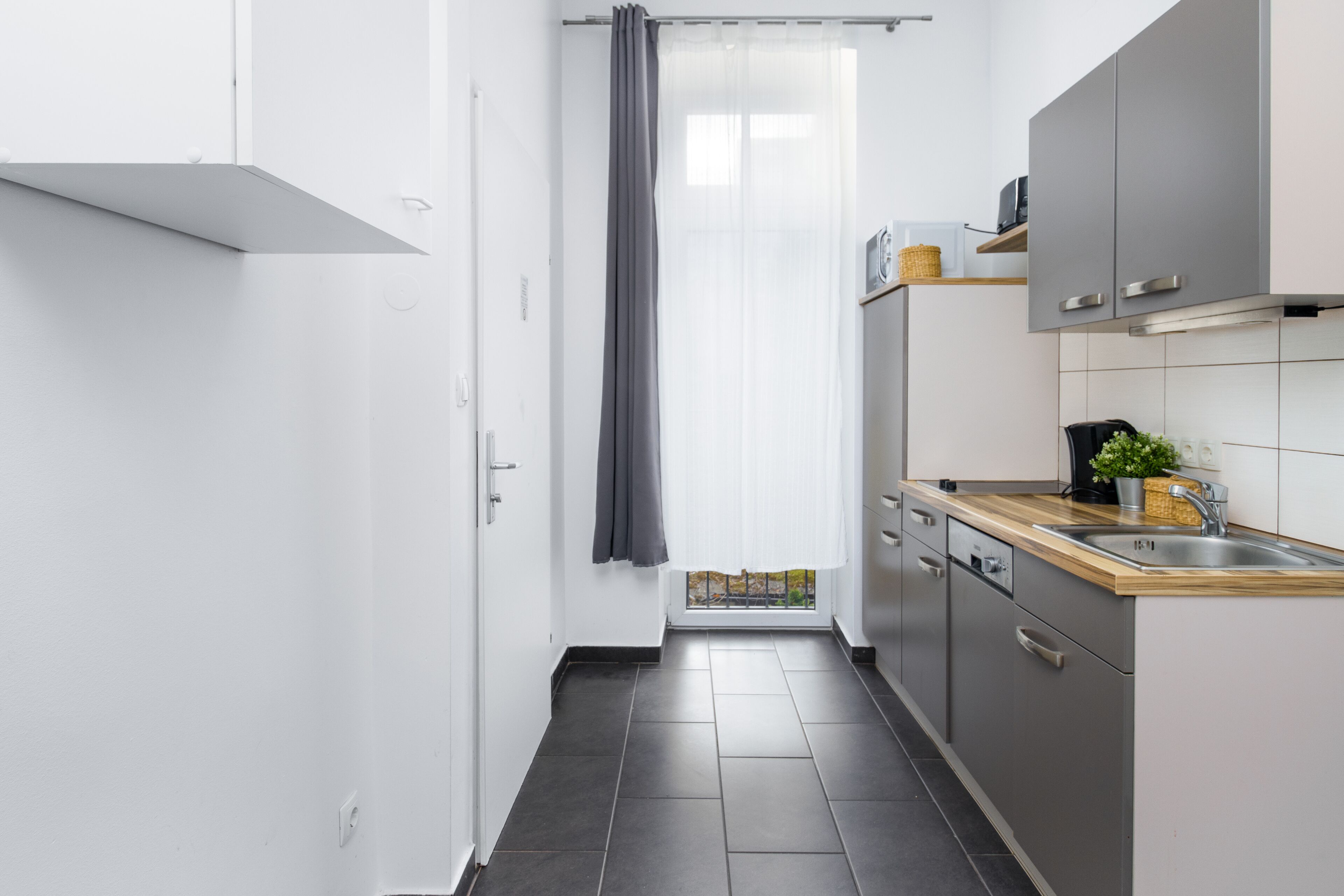 Standard-Apartment, 2 Schlafzimmer | Eigene Küche | Kühlschrank, Mikrowelle, Herdplatte, Geschirrspüler