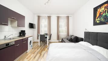 Studio | BĂŒgeleisen/BĂŒgelbrett, kostenlose Babybetten, kostenloses WLAN