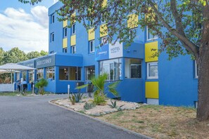 Fassade der Unterkunft