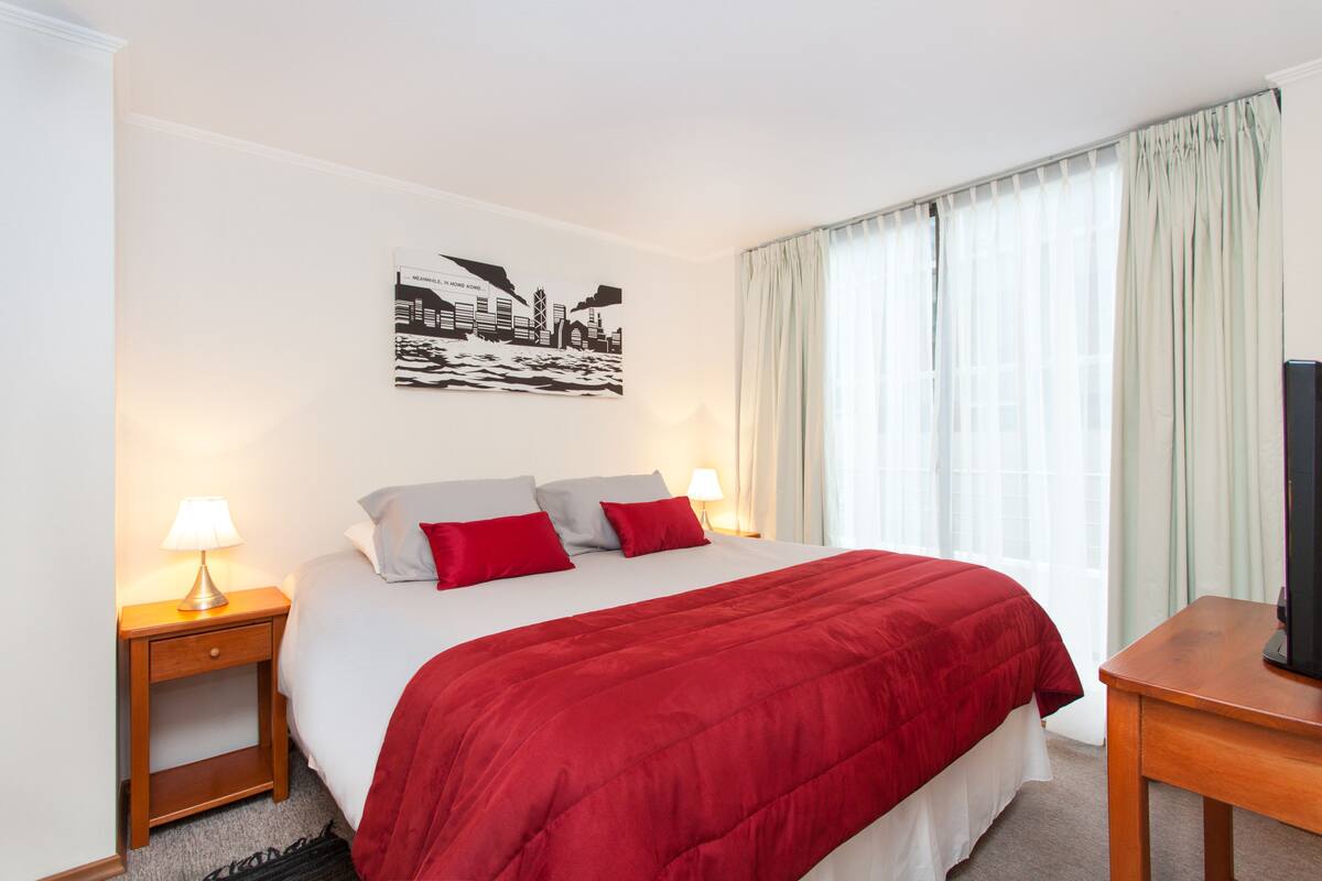 Chambre double ou avec lits jumeaux | 1 chambre, literie de qualité, lit avec matelas à plateau-coussin