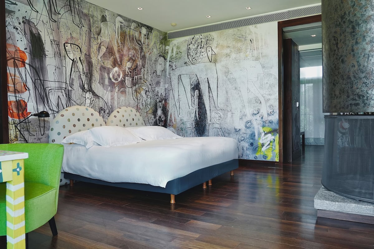 Doppelzimmer, Gartenblick