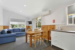 Cottage, 2 Bedrooms | Living area | Flat-screen TV, DVD player - Mason's Cottages (Taranna)