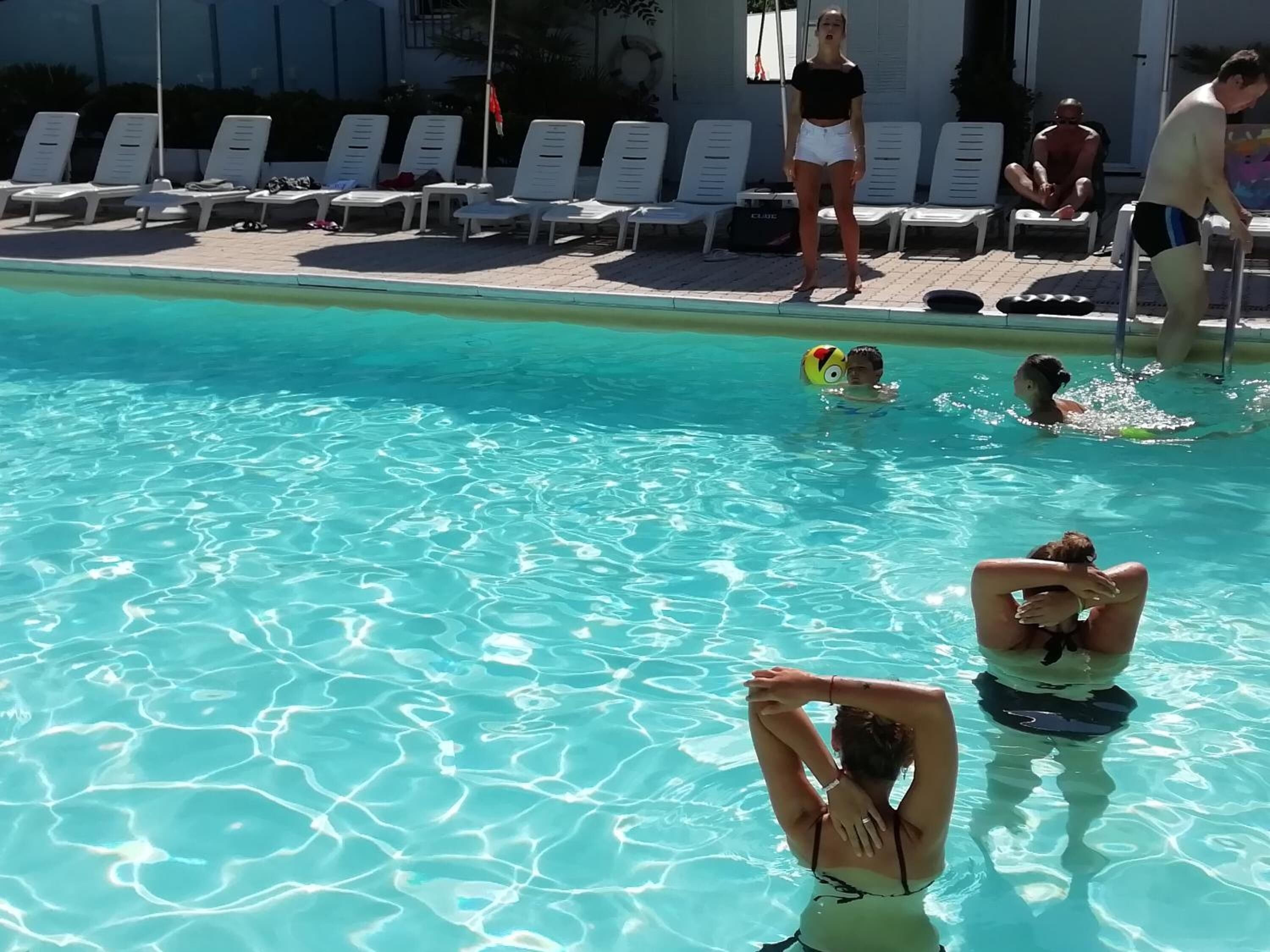 Seasonal outdoor pool