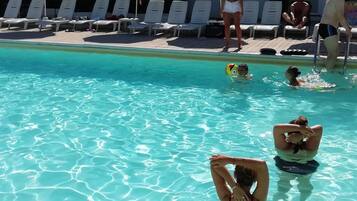 Seasonal outdoor pool