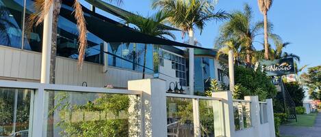 Fassade der Unterkunft