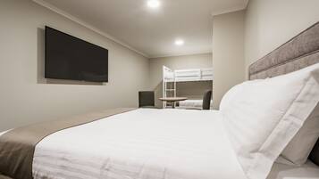 Desk, laptop workspace, iron/ironing board, WiFi (free)