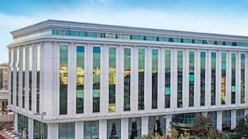 Voorkant van accommodatie