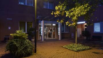 Blick von der Unterkunft