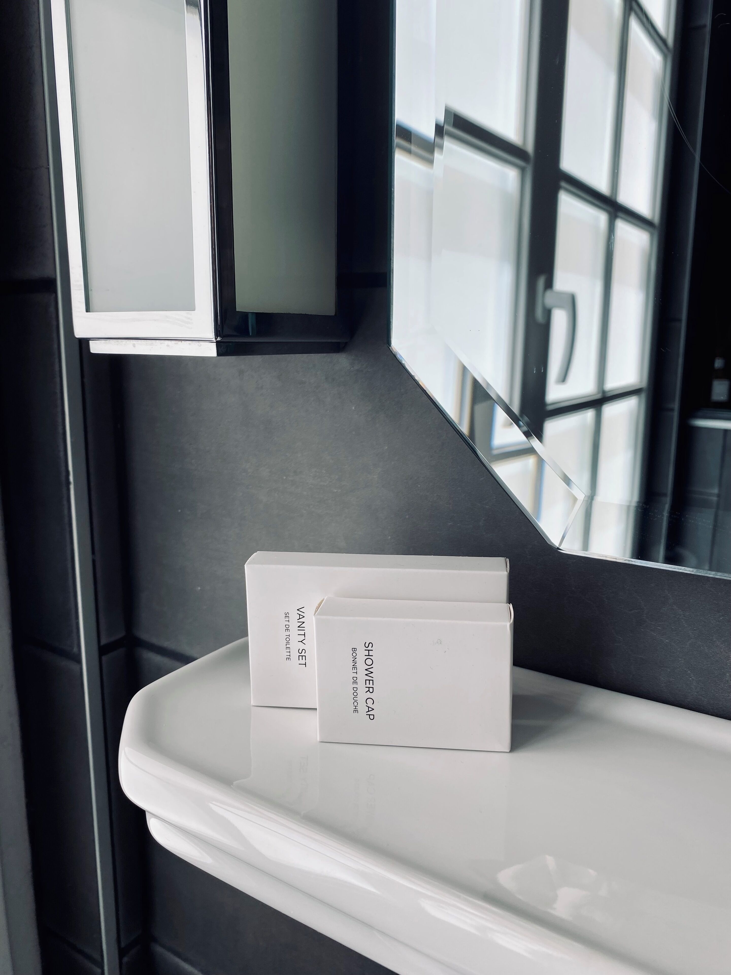 superior triple room | bathroom | eco-friendly toiletries, hair dryer, slippers, towels