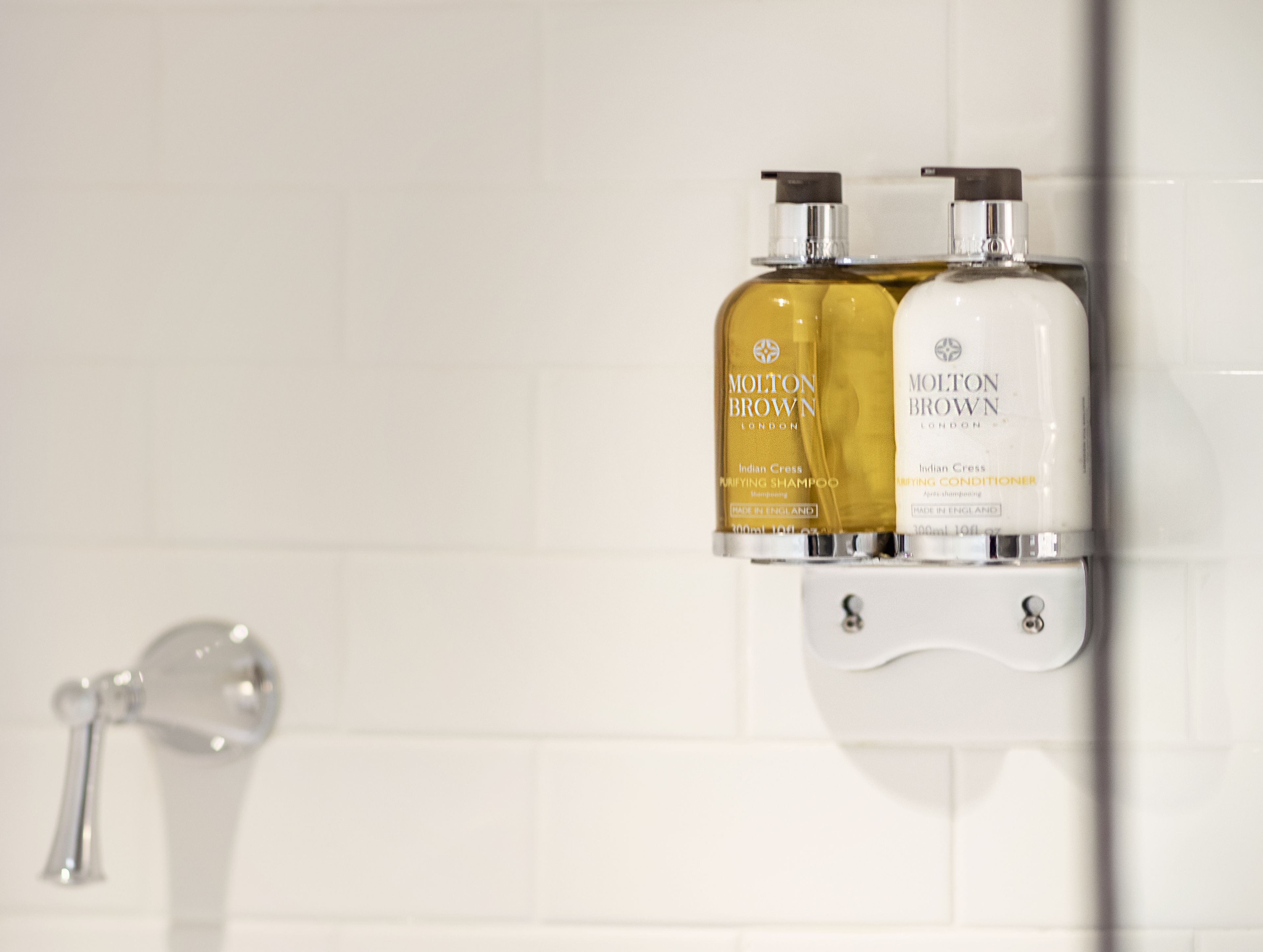 free toiletries, hair dryer, bathrobes, slippers