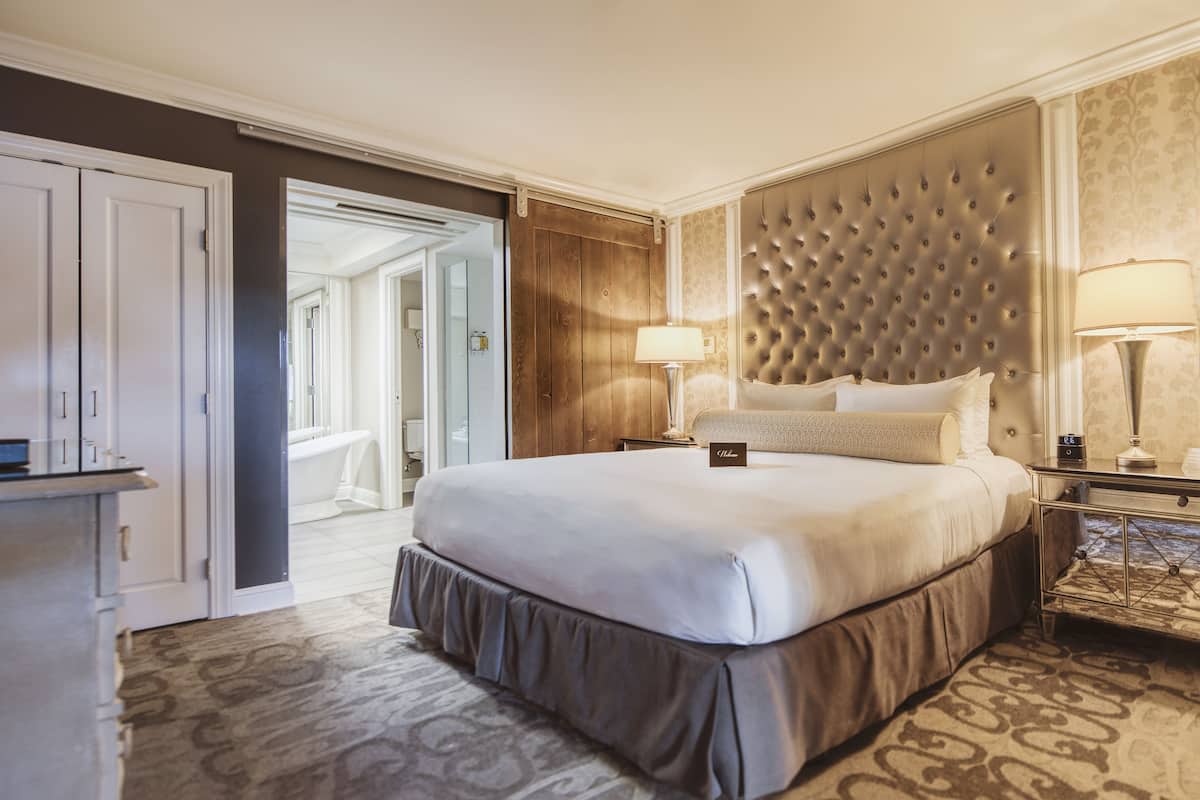 Premium bedding, down duvets, pillow-top beds, in-room safe