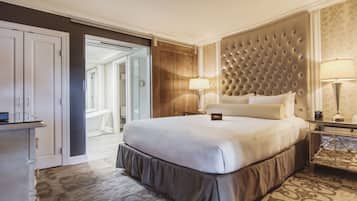 1 kamar tidur, seprai premium, dan selimut bulu angsa