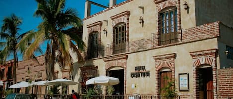 Fassade der Unterkunft