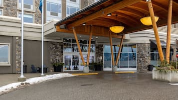 Blick von der Unterkunft