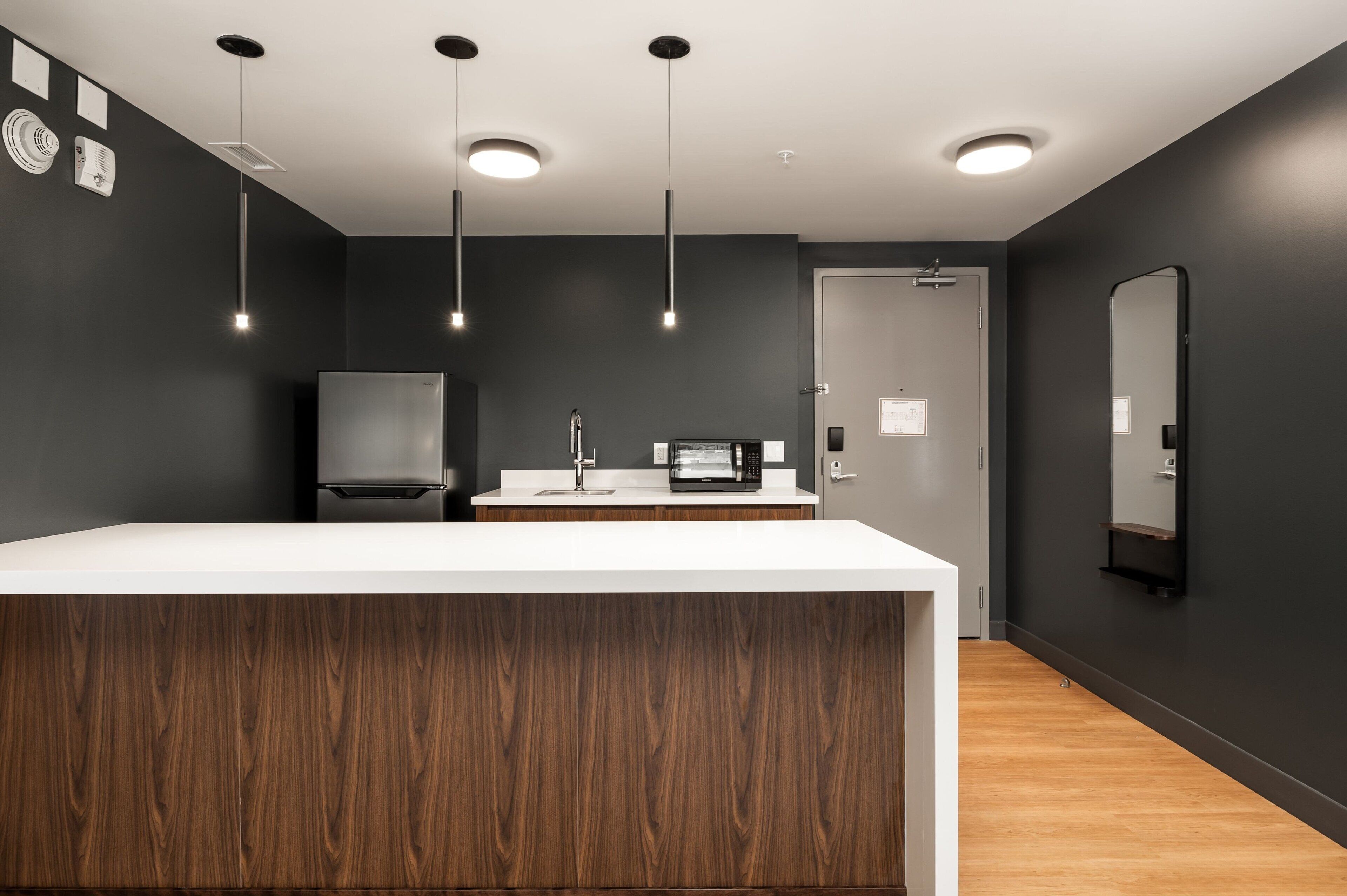 premium suite, 1 king bed with sofa bed | in-room safe, desk, laptop workspace, blackout curtains