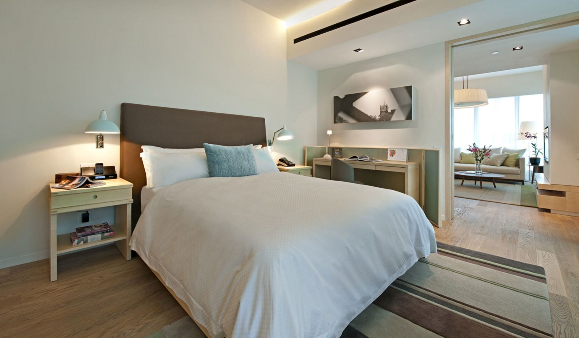 1 bedroom, down duvets, in-room safe, desk