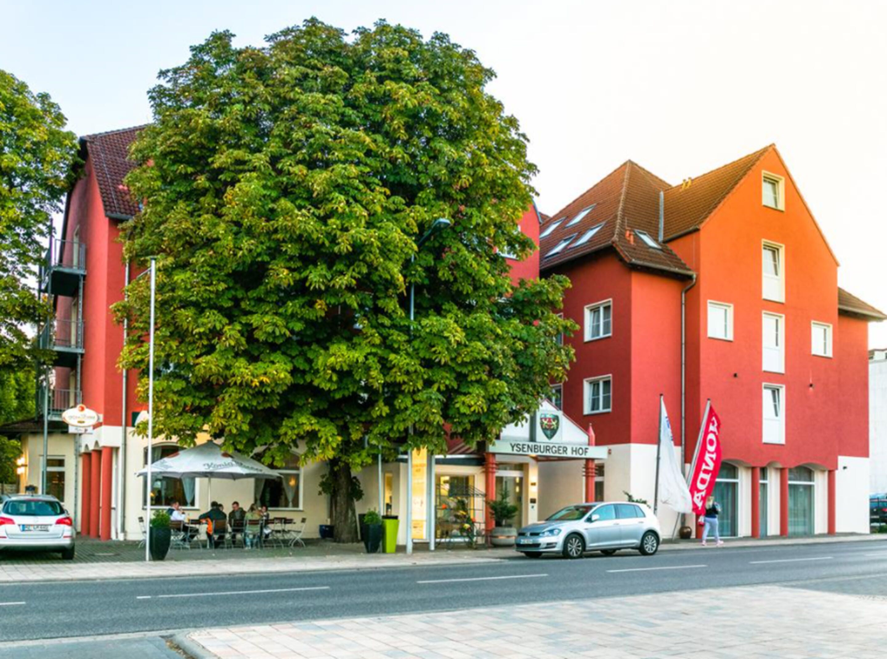 Fassade der Unterkunft