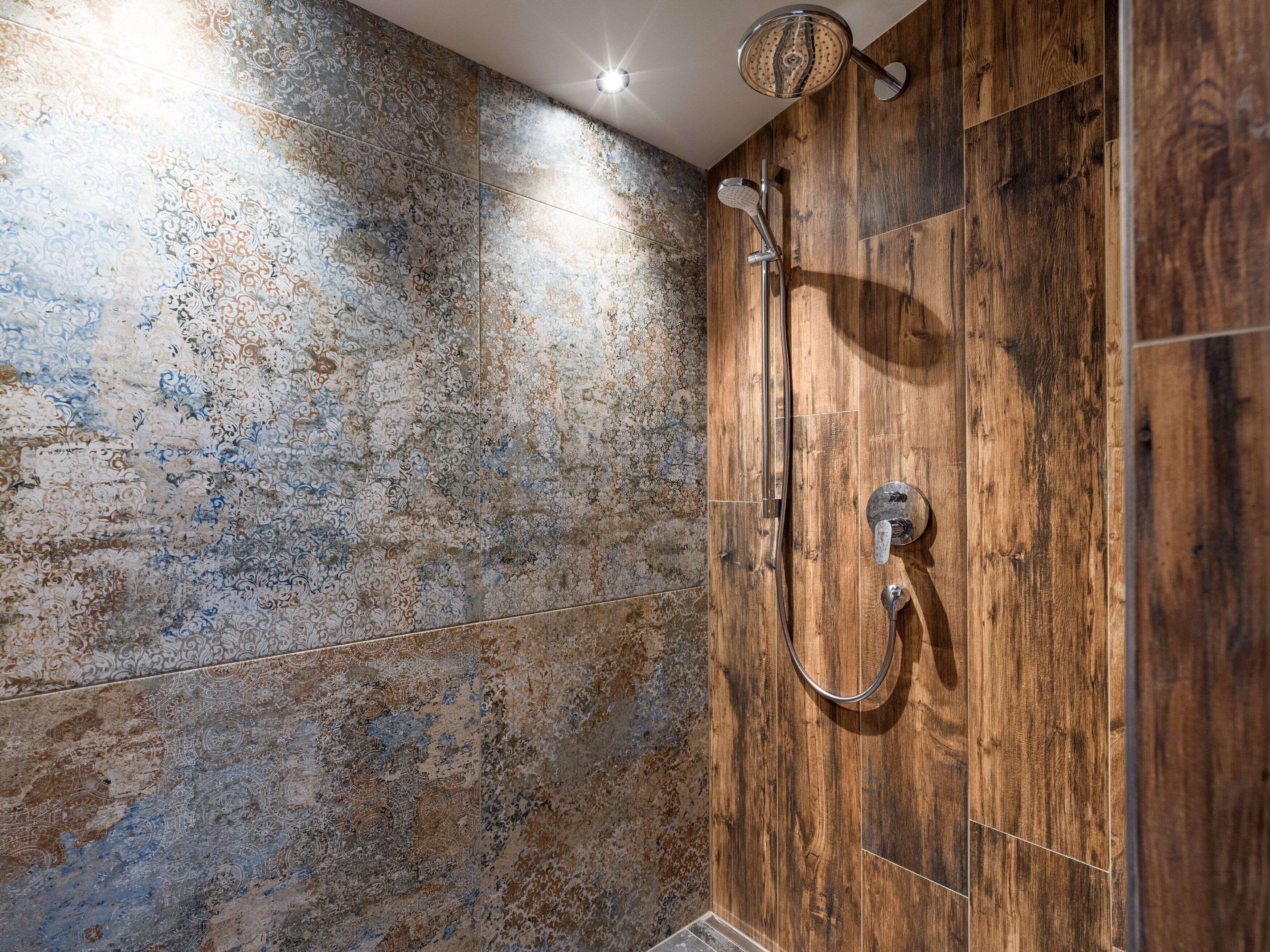 chalet, mountain view | bathroom shower
