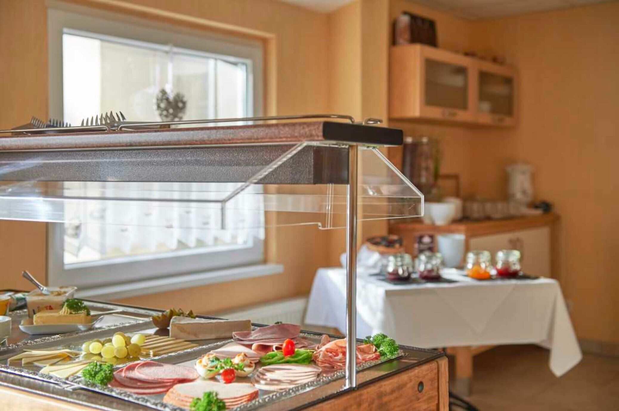 daily buffet breakfast (eur 9.5 per person)
