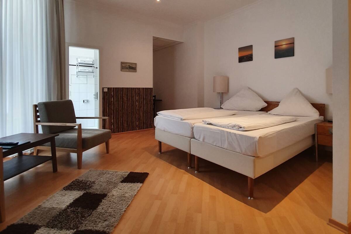 Comfort Double Room | Living area | Flat-screen TV