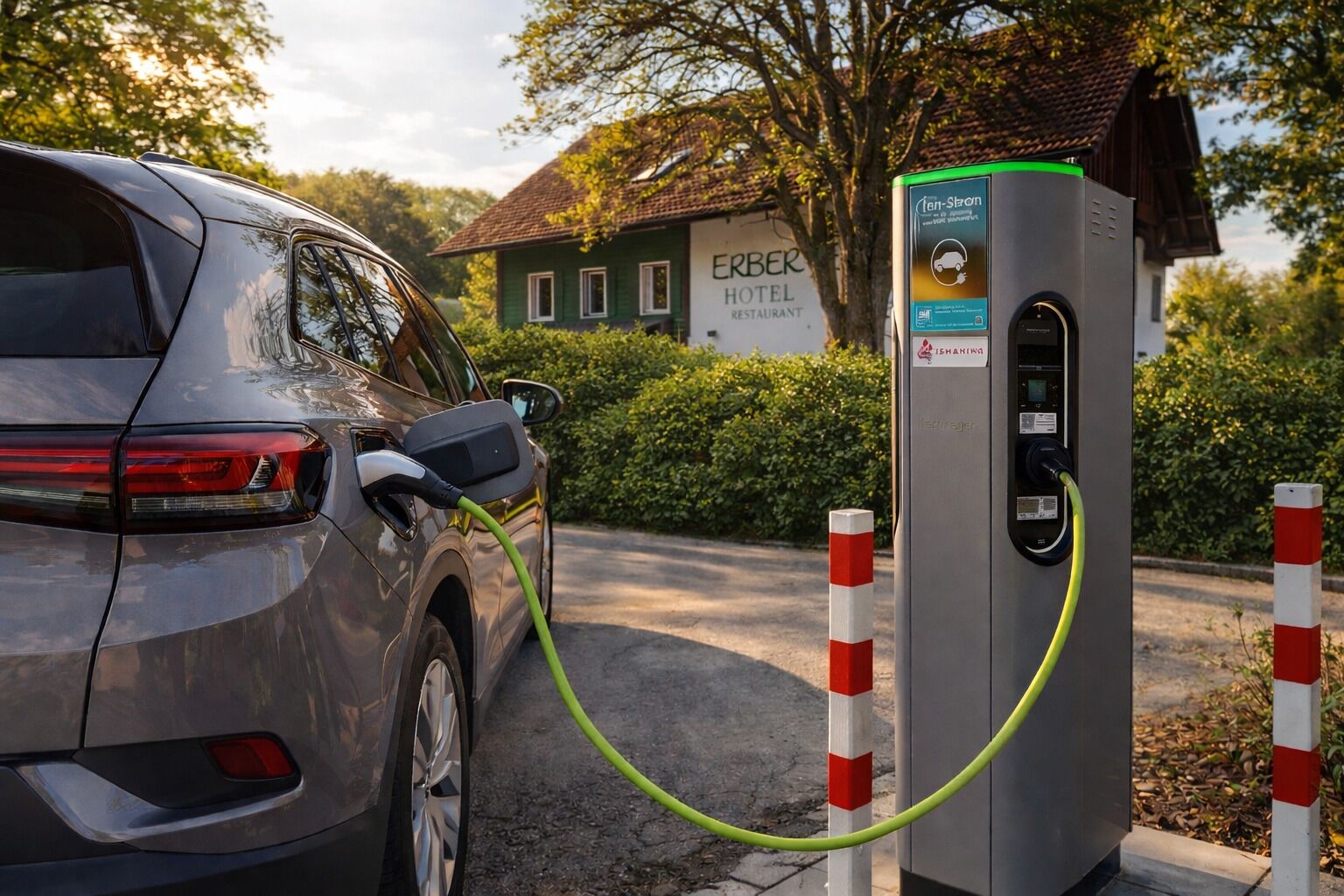 Electric vehicle charging station