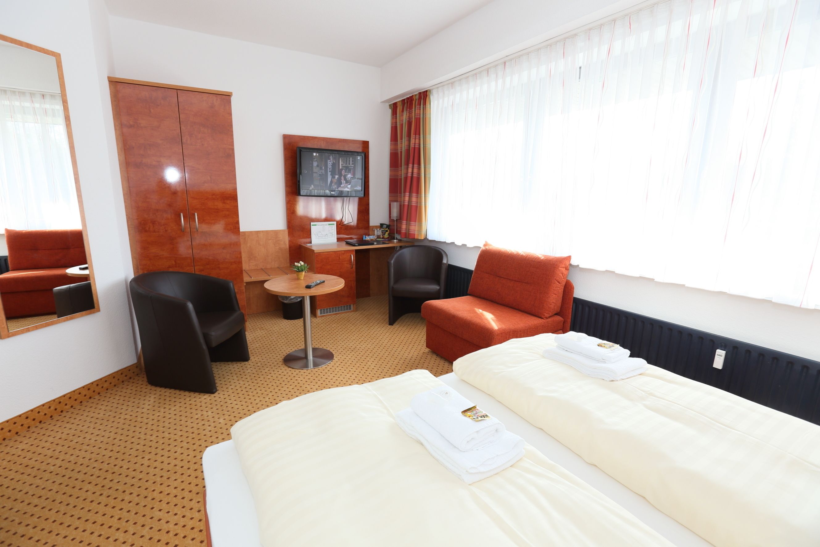 double room | 1 bedroom, soundproofing, free wifi, bed sheets