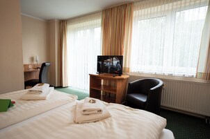 Sistema de insonorización, wifi gratis y ropa de cama 