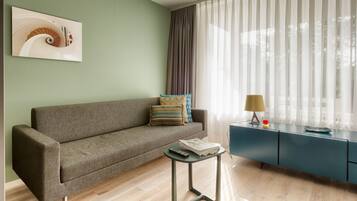 Superior-Suite | Bettwäsche aus ägyptischer Baumwolle, Pillowtop-Betten, Minibar