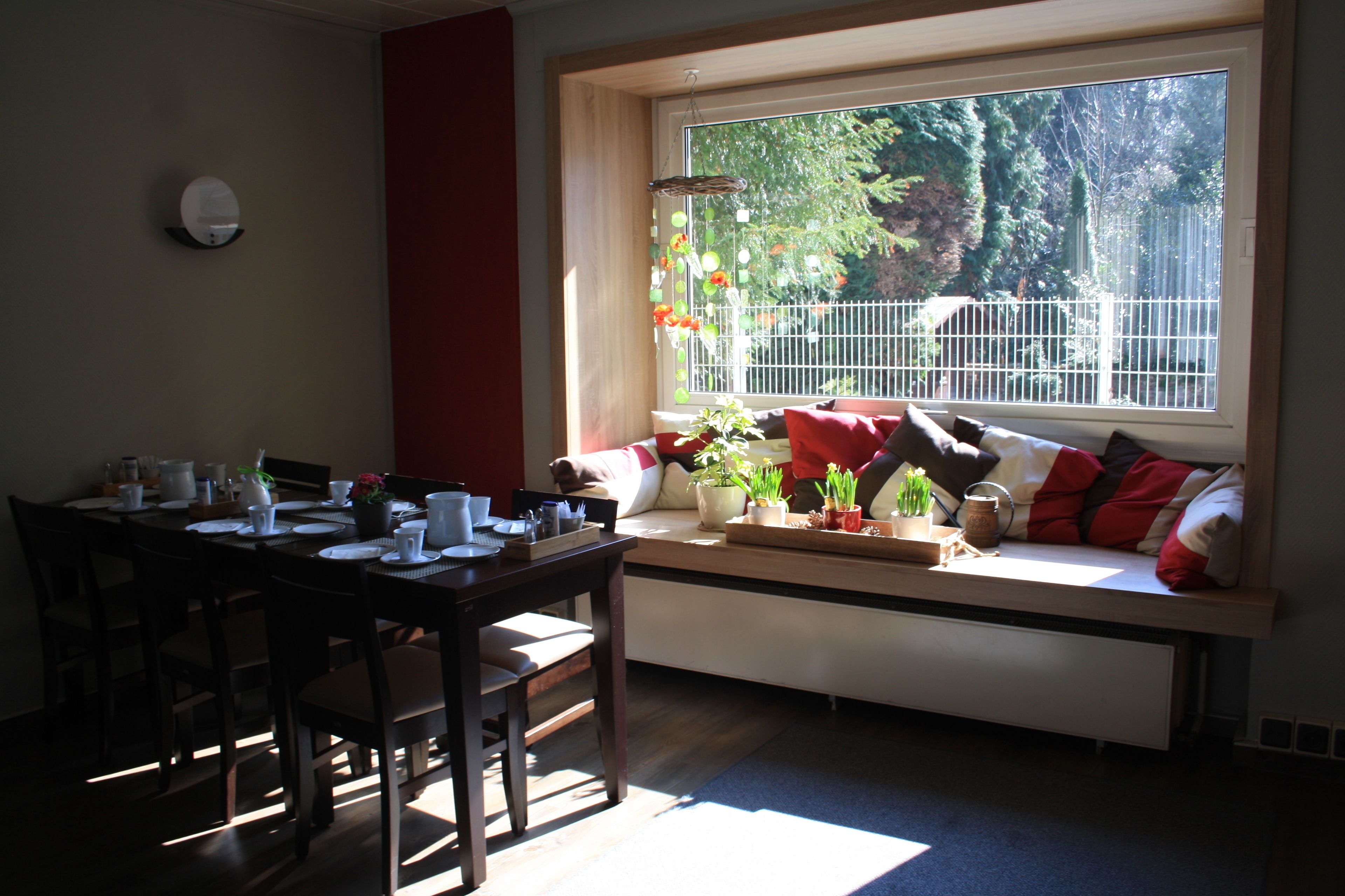 daily buffet breakfast (eur 10 per person)