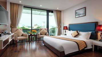 Chambre Exécutive, balcon, vue parc | Vue sur le parc