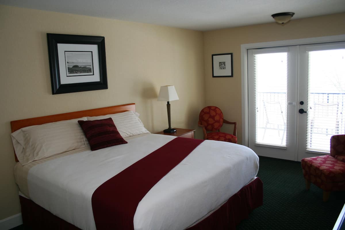 Standard Room, 1 King Bed, Refrigerator & Microwave, Lake View