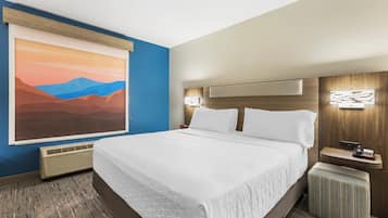 Premium bedding, pillowtop beds, in-room safe, desk