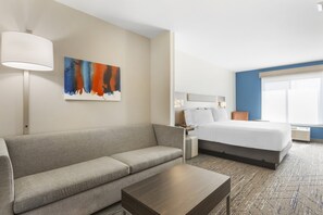 Suite, 1 King Bed with Sofa bed | Premium bedding, pillowtop beds, in-room safe, desk - Holiday Inn Express Hotel & Suites Belgrade by IHG (Belgrade)
