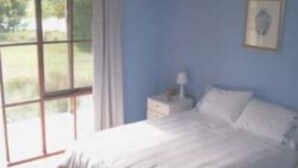 Suite, 1 Doppelbett, Gartenblick