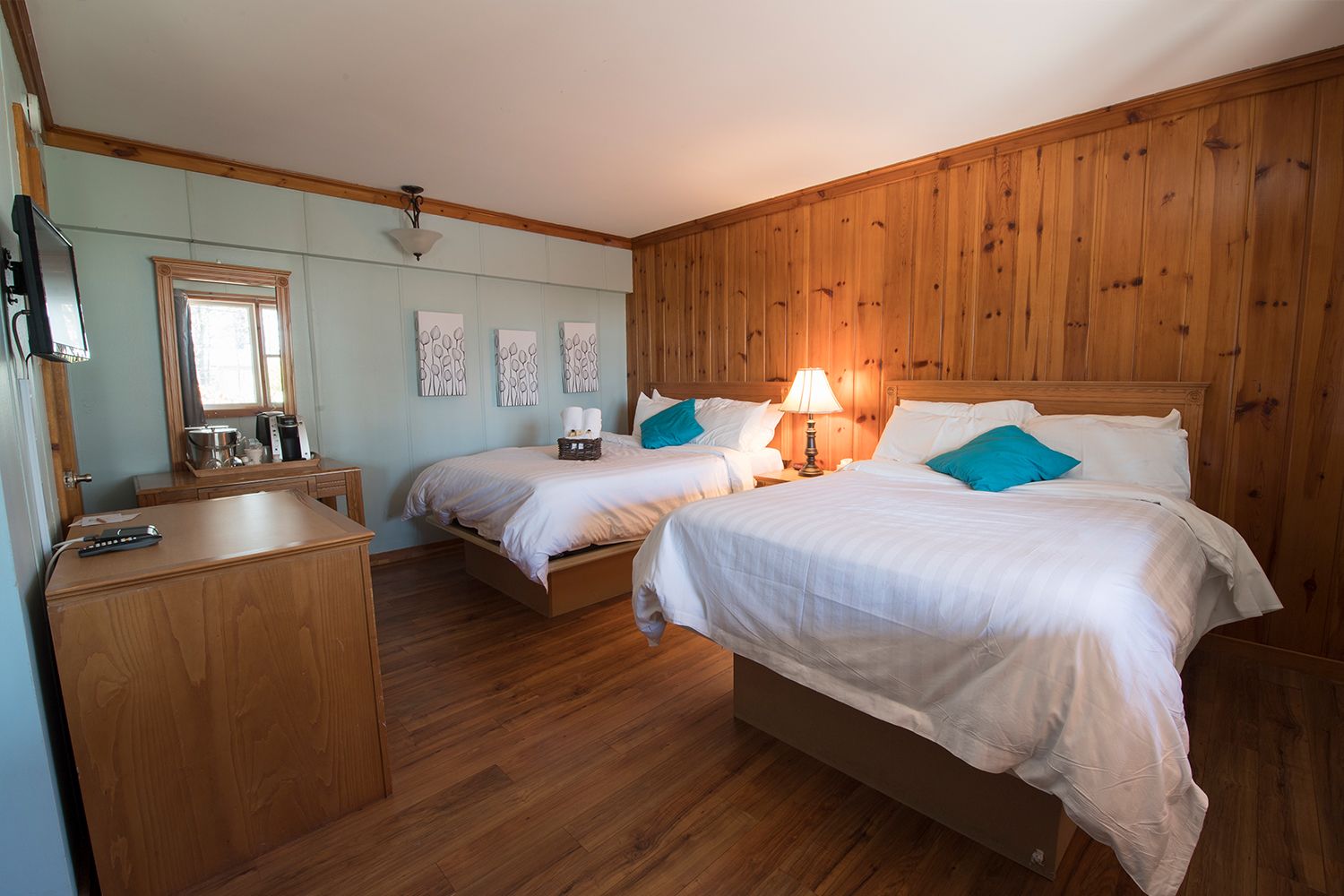 standard room, 2 double beds | view from room