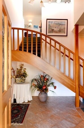 Interior entrance