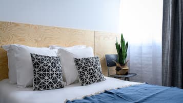 Double Room, Terrace (View Room) | Premium bedding, in-room safe, individually decorated